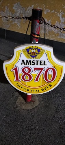 Insegna luminosa birra - insegna, amstel