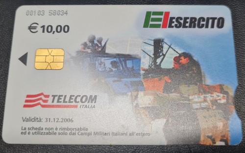 Esercito carta telefonica - -,