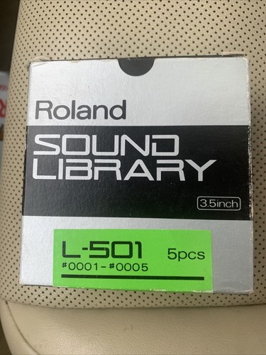 Roland sound library 501 - roland, l-501-