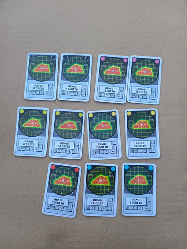 Carte ricambi arma segreta
