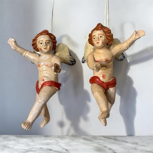 Coppia antichi angioletti - di,