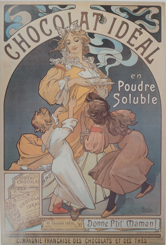 Alfons mucha cioccolato - alfons, mucha: