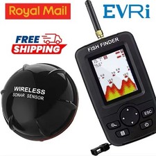 Rilevatore Pesca Ghiaccio Portatile 100m Sonar Wireless Eco Eco Eco Eco Finder Subacqueo