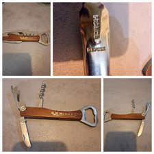 Champagne G.H. MUMM Apribottiglie cavatappi pubblicitario originale collezione