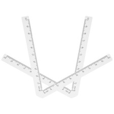 2 Pcs Righello Di Misurazione