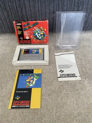 Super mario world snes scatola - mario,