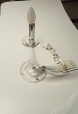 ITALAMP Lampada tavolo candelabro cristallo trasparente  374 L E14