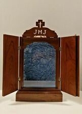 TECA IN LEGNO E VETRO CM49