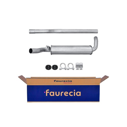 Silenziatore centrale faurecia - silenziatore,