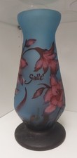 VASO IN VETRO EMILE Gallé ART