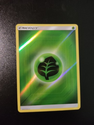 Carta pokémon energia erba - carta,