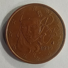 Moneta 5 Centesimi Di Euro