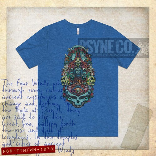 Shirt uomo vintage totem dei - uomo,