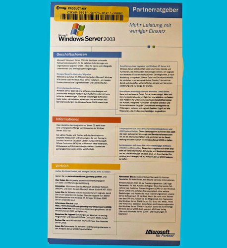 Microsoft windows server - microsoft, 2003