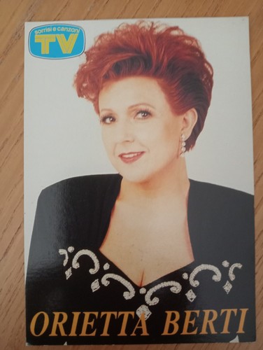 Orietta berti cartolina - berti,