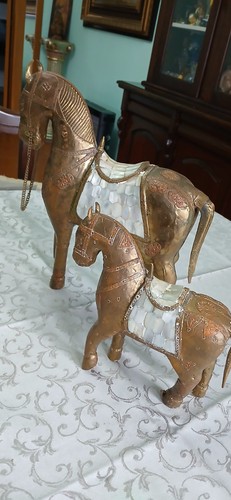 Cavalli legno vintage - cavalli,