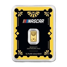 Lingotto oro 1g NASCAR 2025