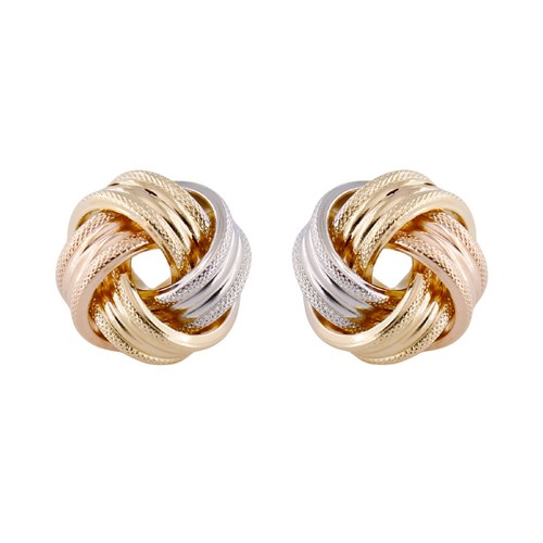 Orecchini donna nodo - orecchini, oro