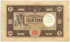 1000 LIRE BARBETTI GRANDE M
