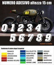 Numero adesivo personalizzato
