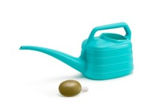 Annaffiatoio plastica verde