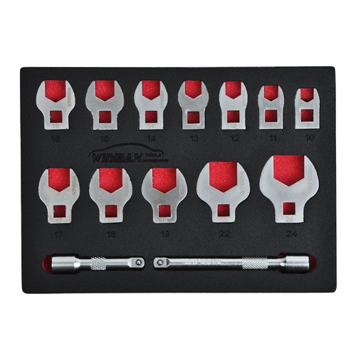 14pcs crows foot wrench - 14pcs,