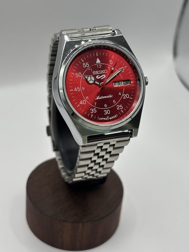 Orologio seiko red field - 5,