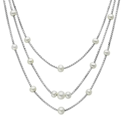 Collana miluna donna - miluna, argento