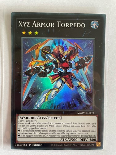 Carta xyz armatura - carta, yu-gi-oh