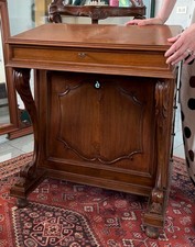 Davenport - Scrivania Con Cassetti E Ribaltina