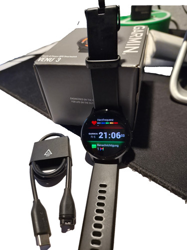 Garmin venu gps smartwatch - garmin, 3