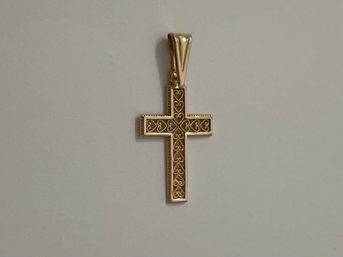 Croce ciondolo pendente oro