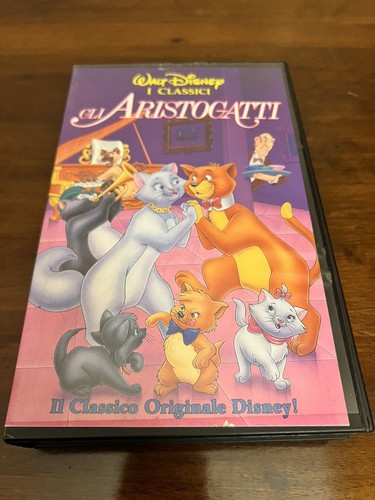 Vhs film gli aristogatti - film,