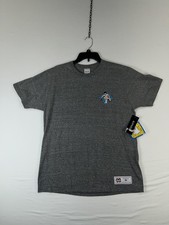 RIPNDIP Camicia Uomo Grande Grigio Muhammad Ollie Skateboard Grafica Manica Corta