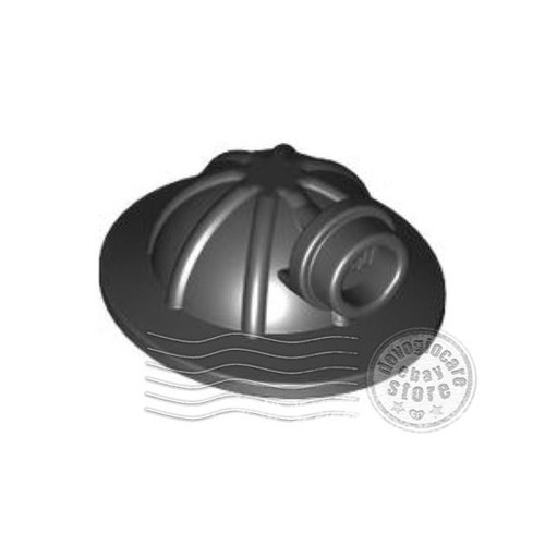 Lego 98289 elmetto minatore - elmetto,