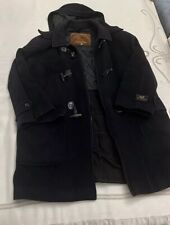 Valentino Charles MONTGOMERY BLU CON CAPPUCCIO DA UOMO Virgin Cashmere