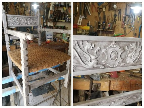 Shabby poltrona rinascimento - shabby,