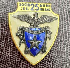 CLUB ALPINO ITALIANO SPILLA DISTINTIVO 25° ANNIVERSARIO - BERTONI