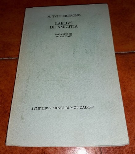 Tulli ciceronis laelius de - ciceronis,