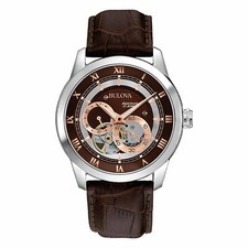 Bulova Men's Brown 96A120 BVA