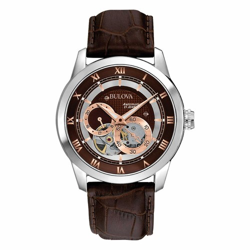 Bulova men brown 96a120 bva - 96a120,