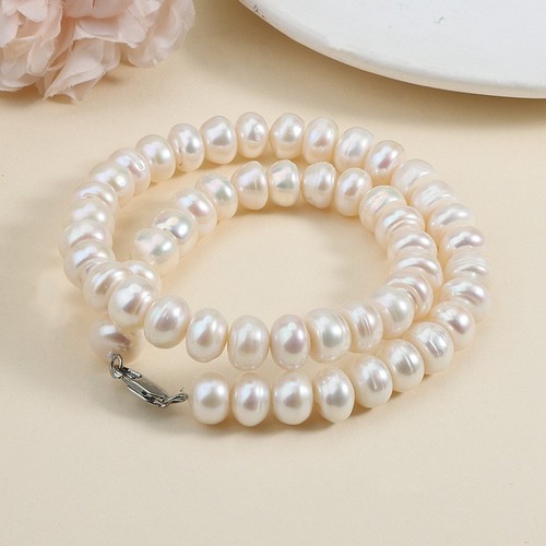 Collana perle naturali acqua - perle,