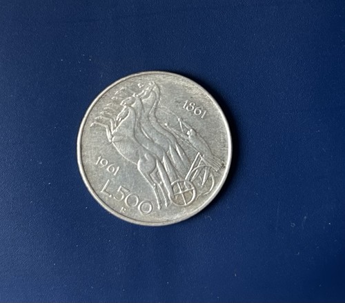 500 lire 1861 1961 argento - 500, 1861-1961