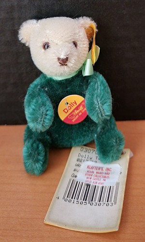 Orsacchiotto verde steiff - orsacchiotto,