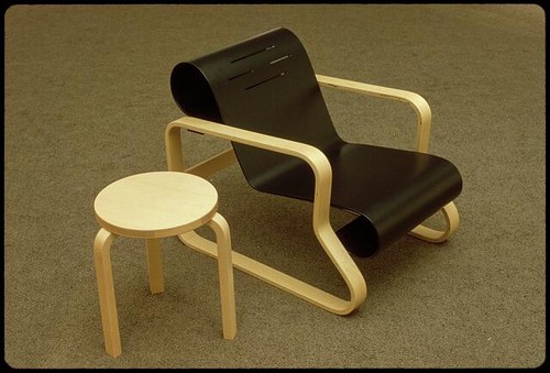 Photo chair and side - side, table