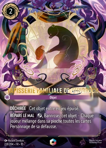Lorcana tapisserie familiale - lorcana,