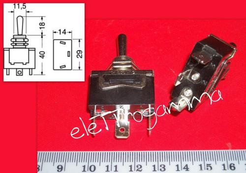 Interruttore deviatore a - deviatore,