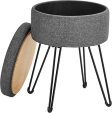 SONGMICS Sgabello Pouf