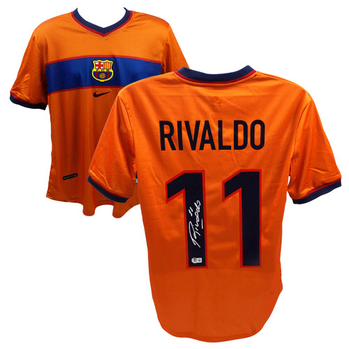 Maglia calcio rivaldo firmata - maglia,