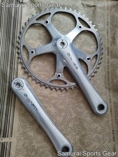 Guarnitura Shimano Dura-Ace FC-7710 52T NJS bici da pista - 167,5 mm velocità singola
